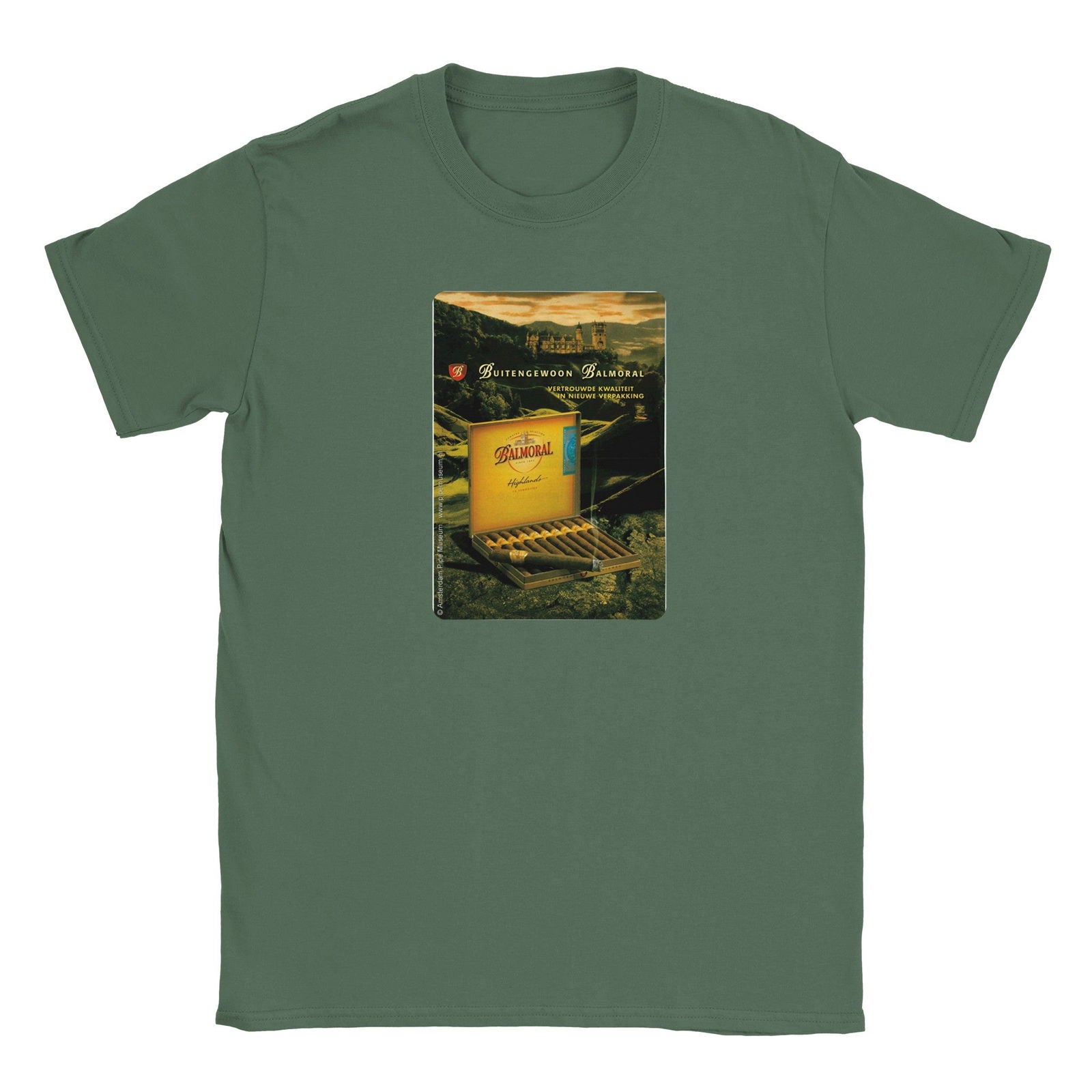 Balmoral Cigars | T-shirt Unisex - Tshirt-Fabriek.nl