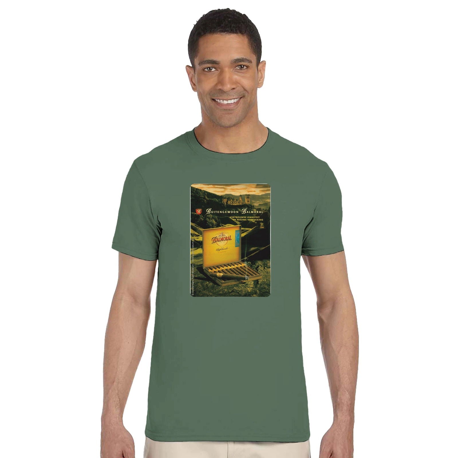 Balmoral Cigars | T-shirt Unisex - Tshirt-Fabriek.nl