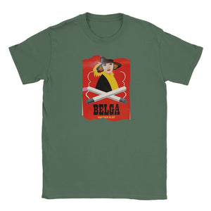 Belga sigarets | T-shirt Unisex - Tshirt-Fabriek.nl