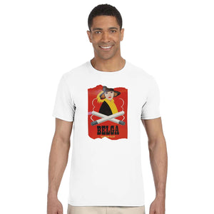 Belga sigarets | T-shirt Unisex - Tshirt-Fabriek.nl