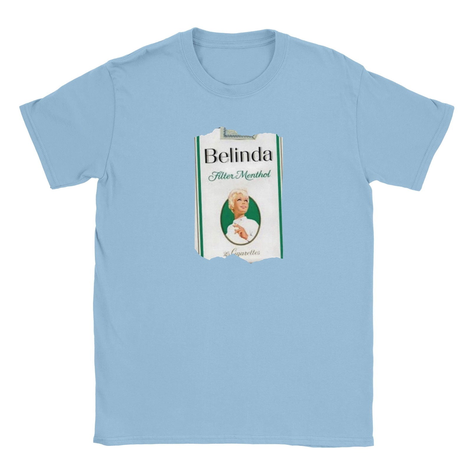 Belinda Menthol | T-shirt Unisex - Tshirt-Fabriek.nl