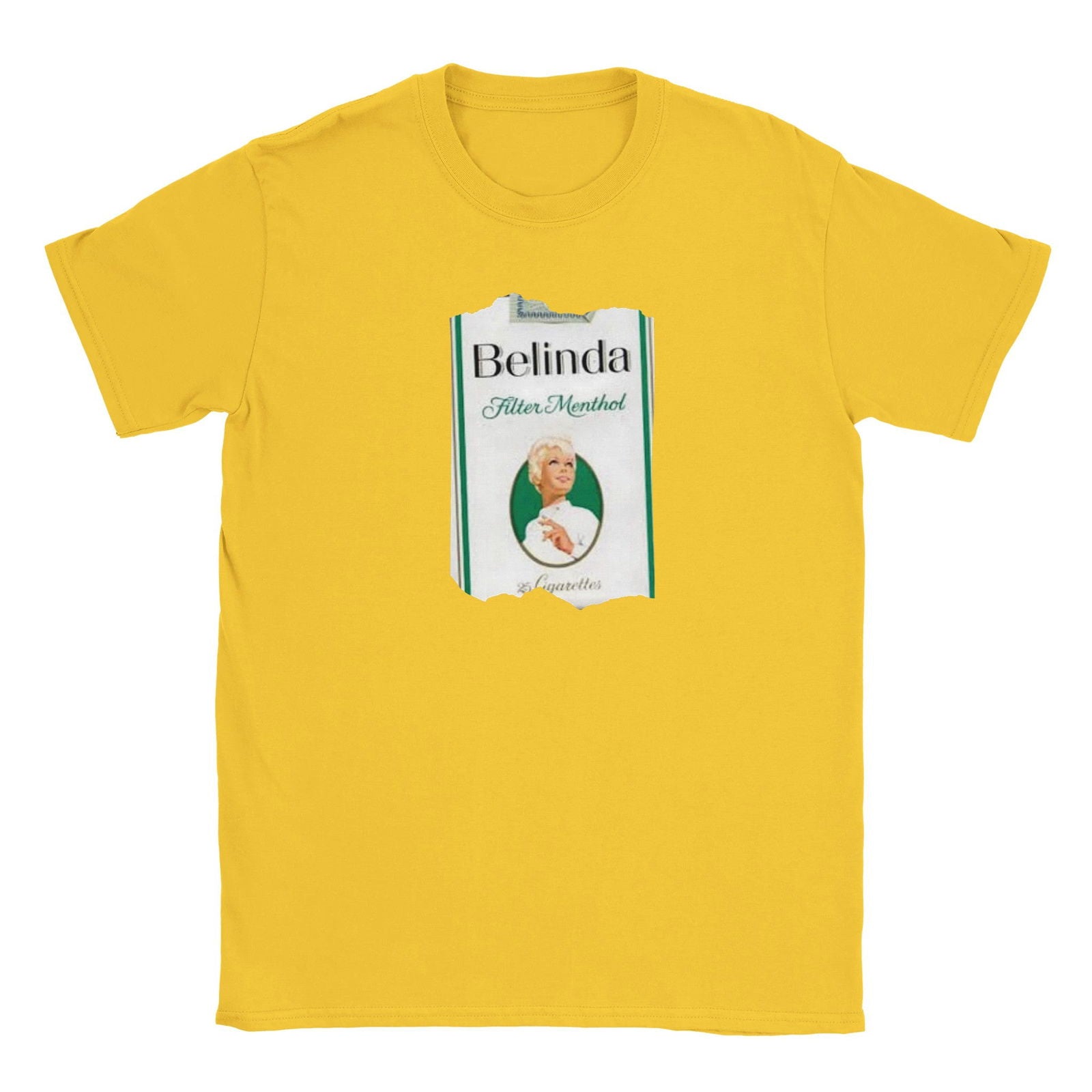 Belinda Menthol | T-shirt Unisex - Tshirt-Fabriek.nl