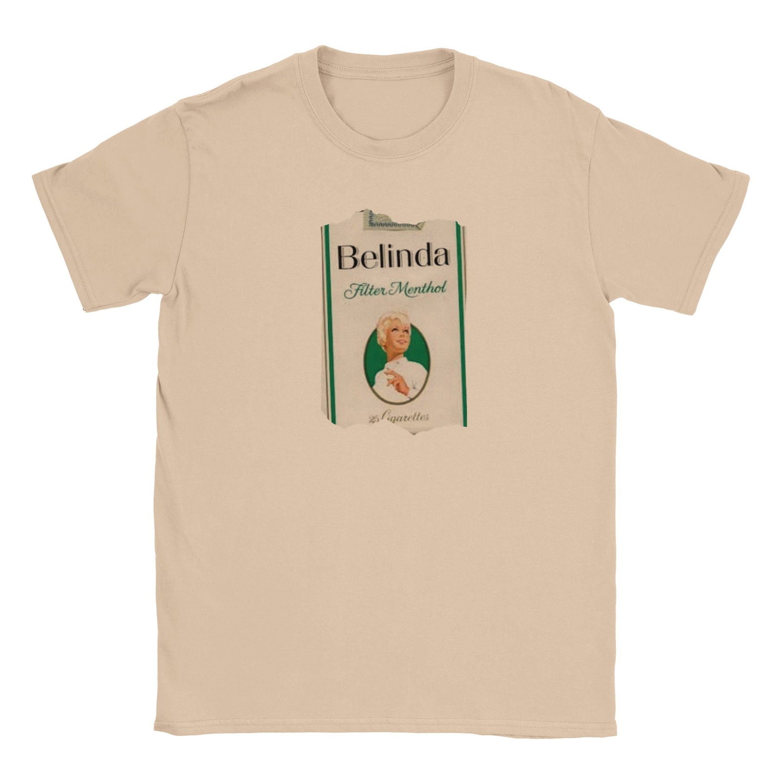 Belinda Menthol | T-shirt Unisex - Tshirt-Fabriek.nl