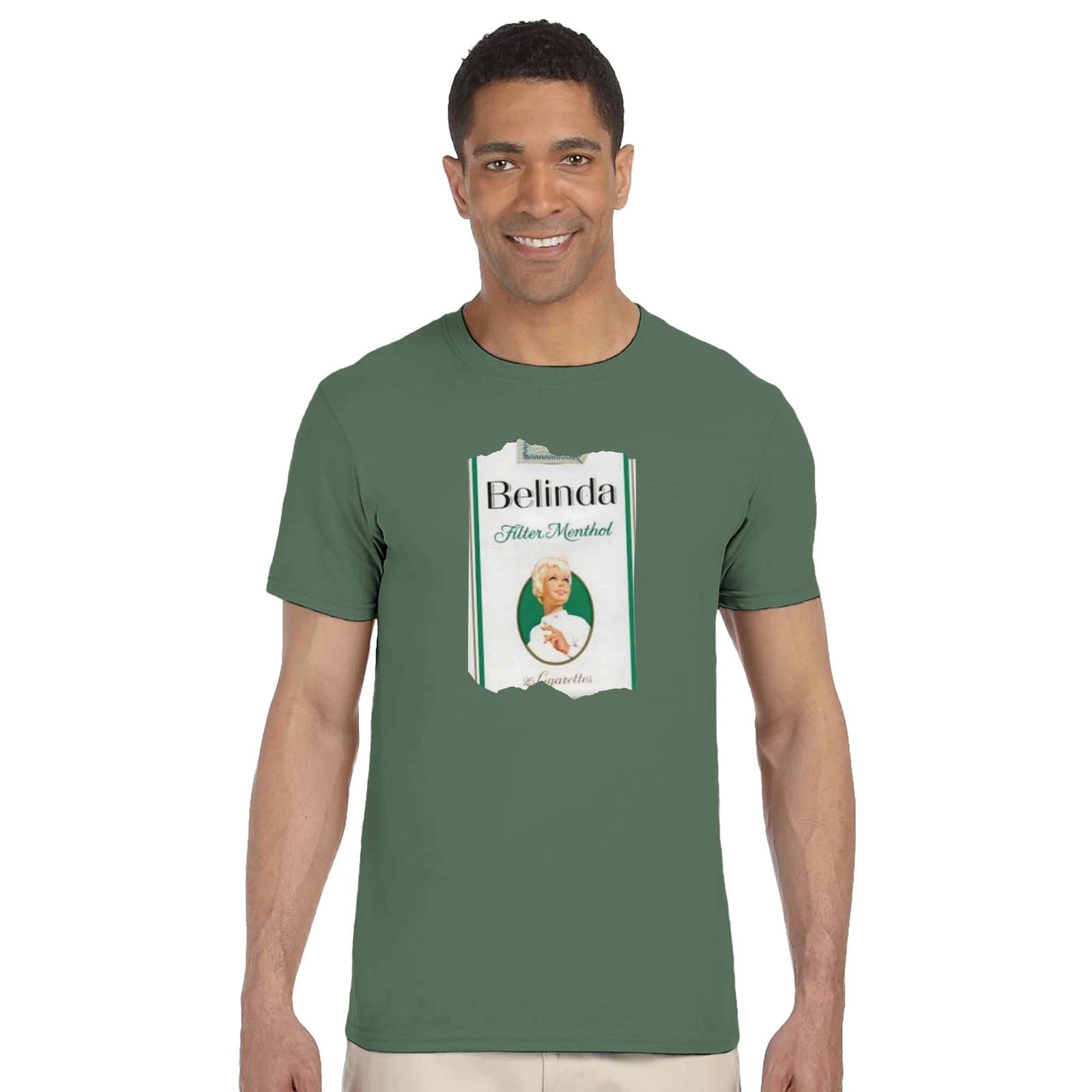 Belinda Menthol | T-shirt Unisex - Tshirt-Fabriek.nl