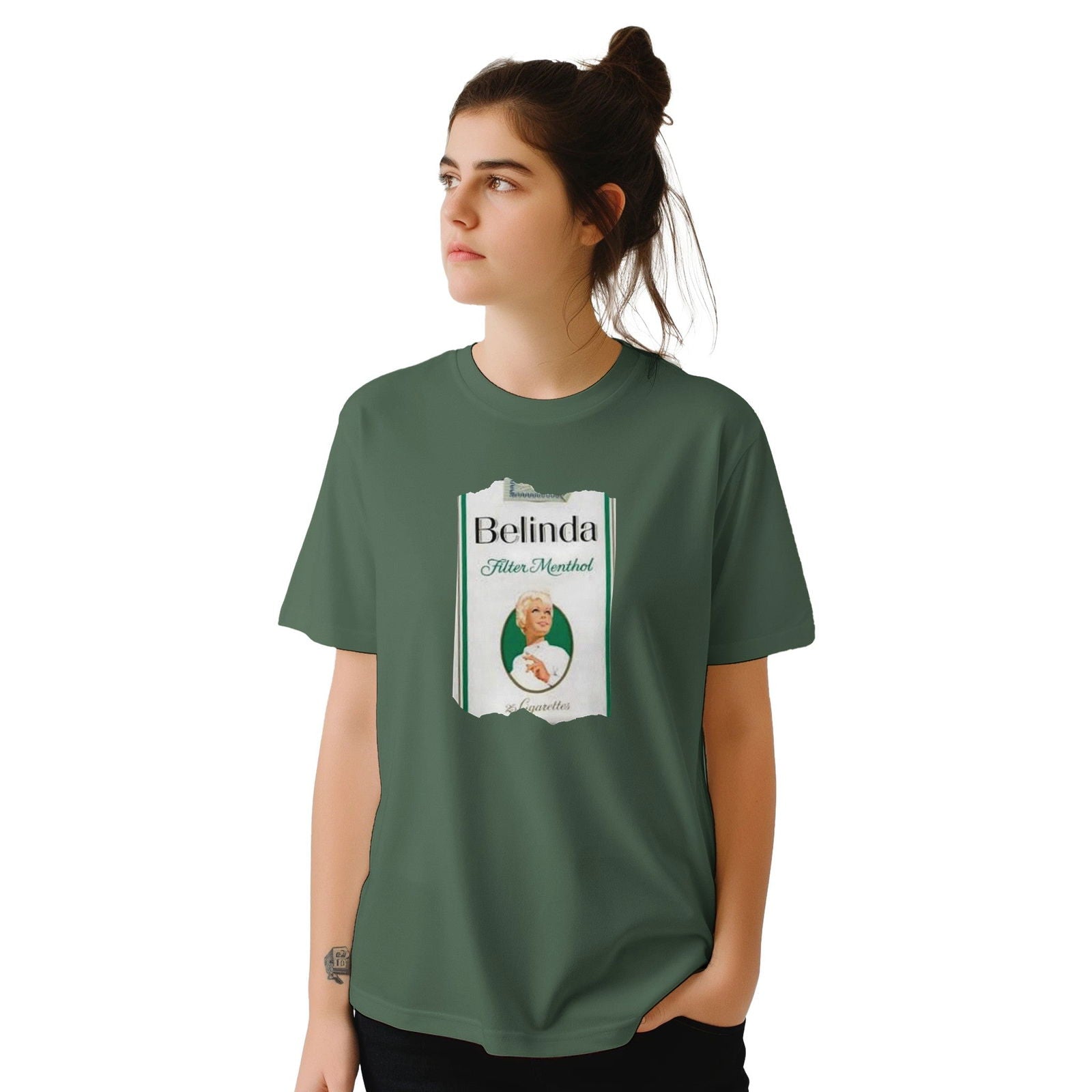 Belinda Menthol | T-shirt Unisex - Tshirt-Fabriek.nl