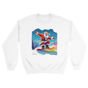 Boarding Santa | Trui Unisex - Tshirt-Fabriek.nl