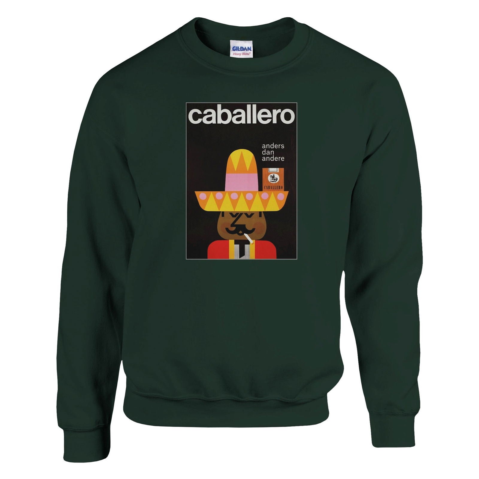 Caballero Sombrero | Trui Unisex - Tshirt-Fabriek.nl