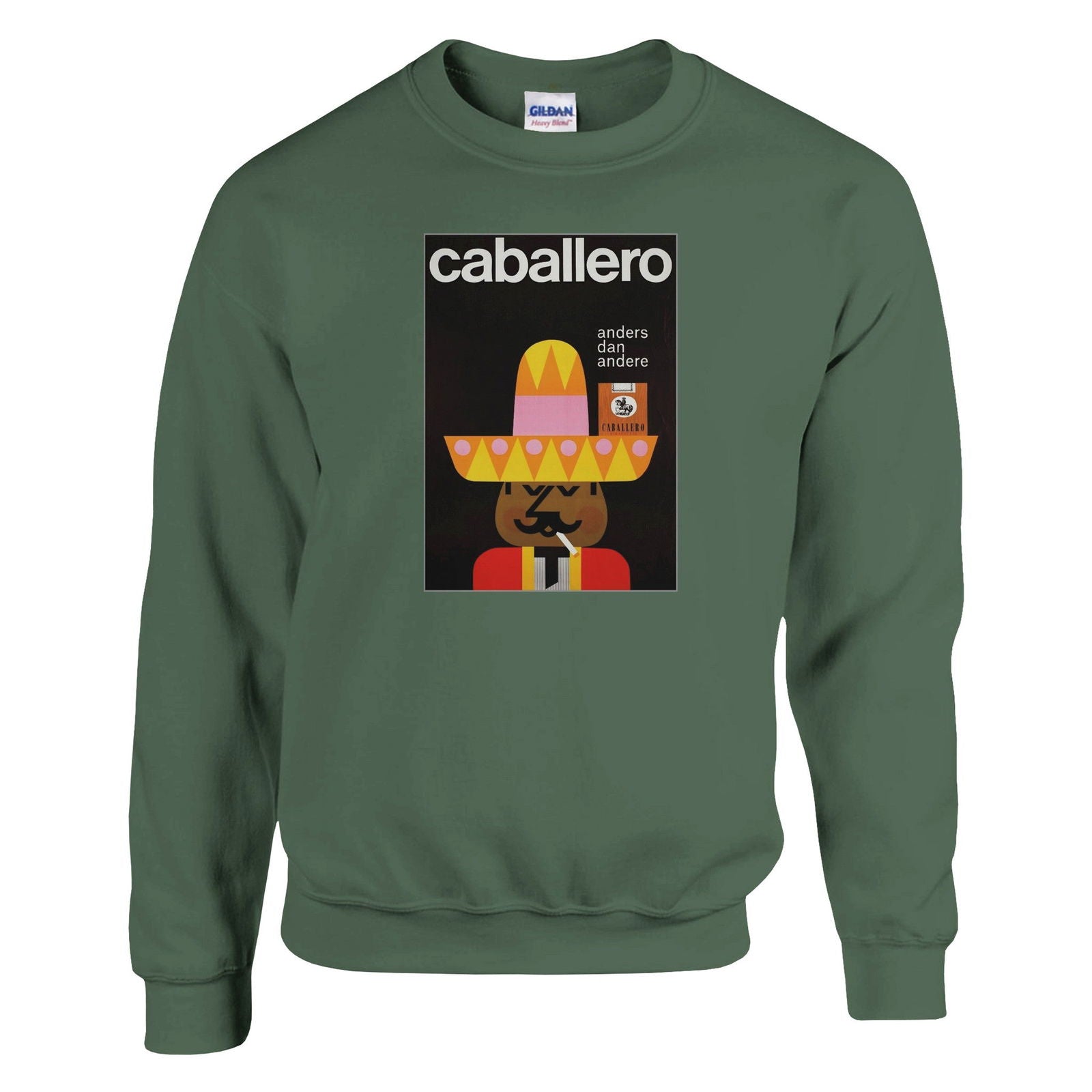 Caballero Sombrero | Trui Unisex - Tshirt-Fabriek.nl