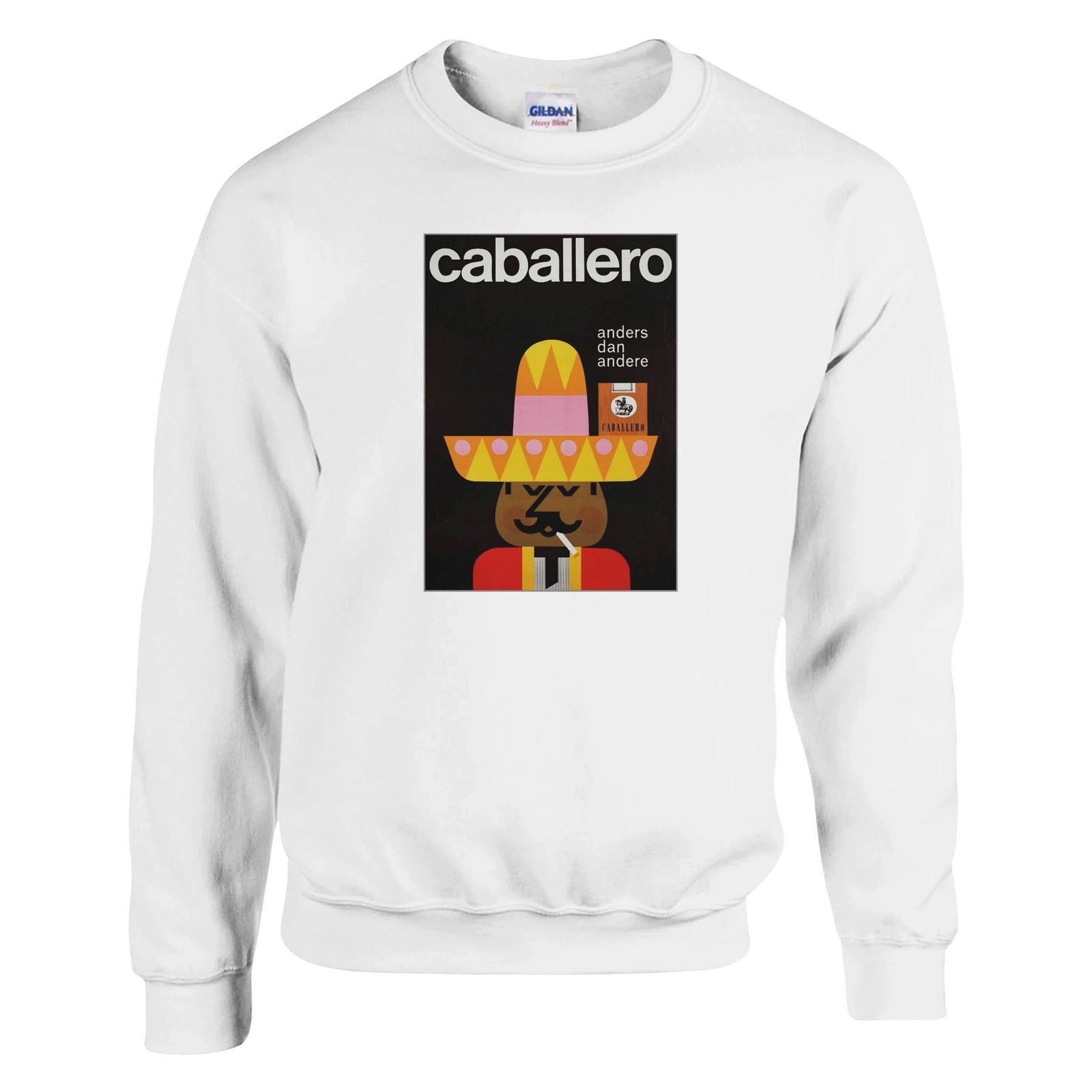 Caballero Sombrero | Trui Unisex - Tshirt-Fabriek.nl