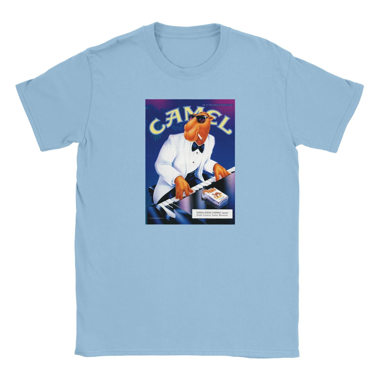 Camel Piano | T-shirt Unisex - Tshirt-Fabriek.nl