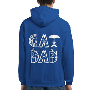 Cat Dad | Hoodie Unisex - Tshirt-Fabriek.nl