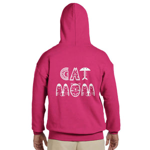 Cat Mom | Hoodie Unisex - Tshirt-Fabriek.nl