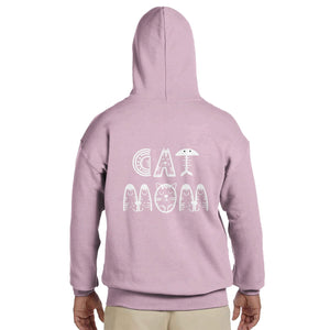 Cat Mom | Hoodie Unisex - Tshirt-Fabriek.nl