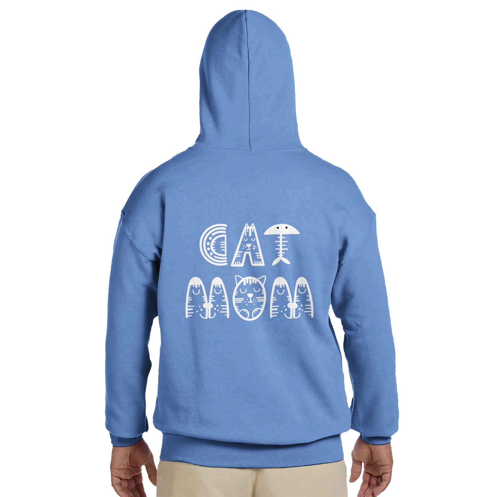 Cat Mom | Hoodie Unisex - Tshirt-Fabriek.nl