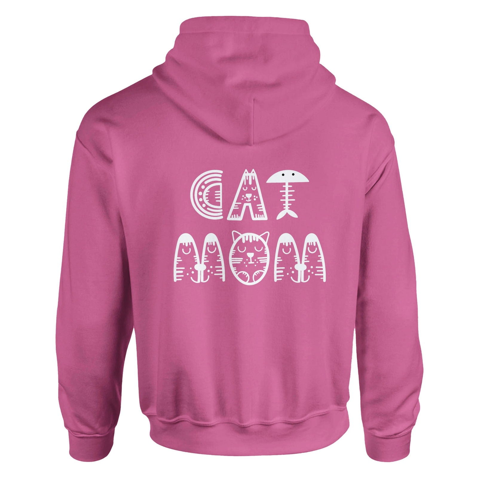 Cat Mom | Hoodie Unisex - Tshirt-Fabriek.nl