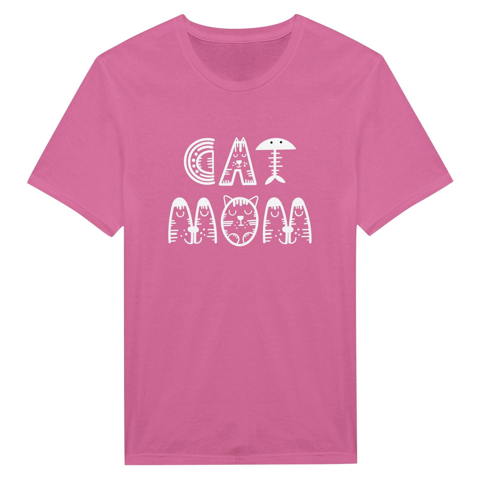 Cat Mom | T-Shirt Unisex - Tshirt-Fabriek.nl