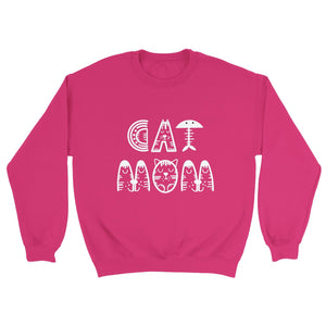 Cat Mom | Trui Unisex - Tshirt-Fabriek.nl