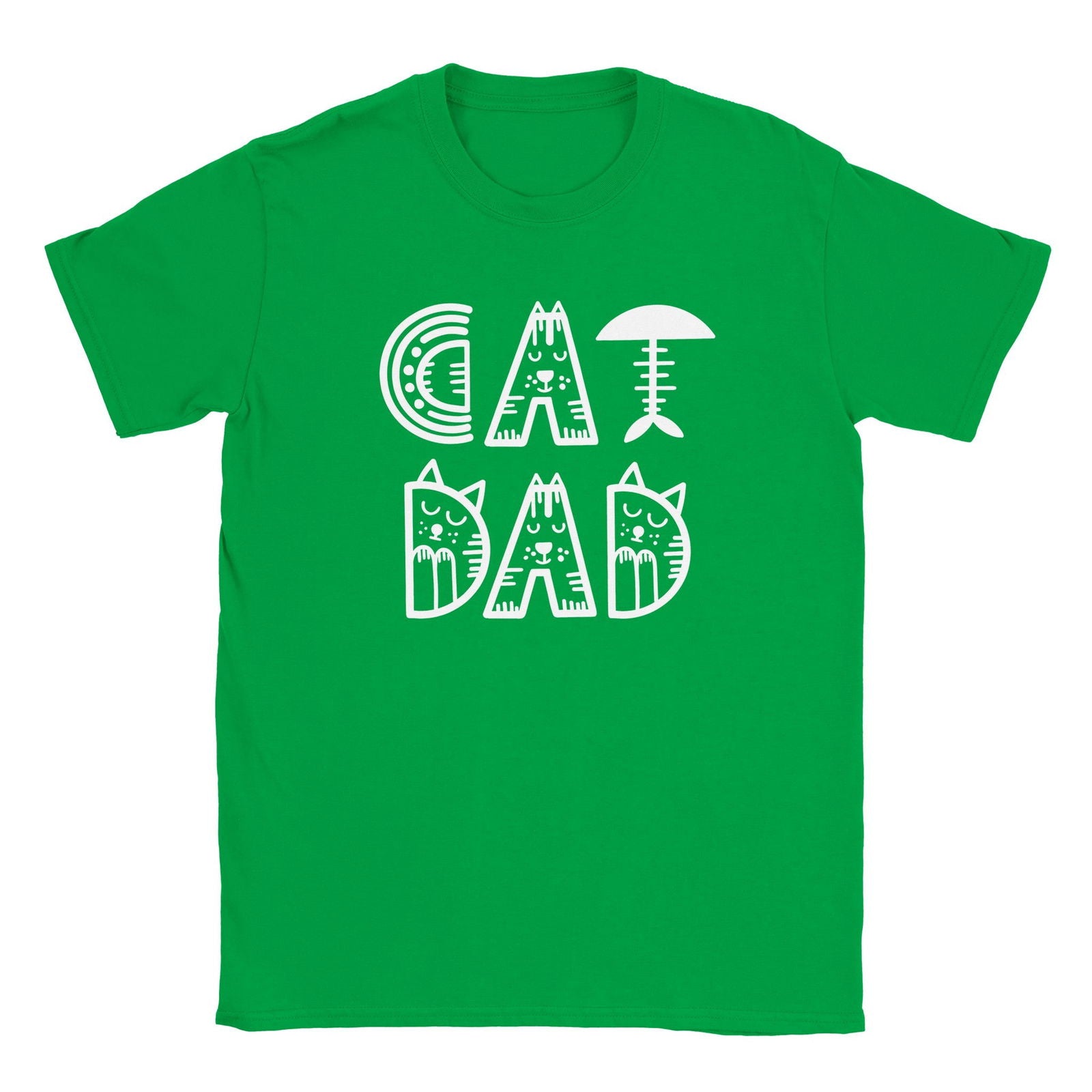 Cat dad | T-Shirt Unisex - Tshirt-Fabriek.nl