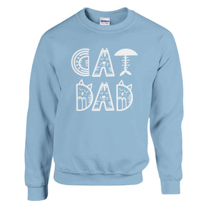 Cat dad | Trui Unisex - Tshirt-Fabriek.nl