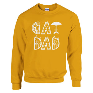 Cat dad | Trui Unisex - Tshirt-Fabriek.nl