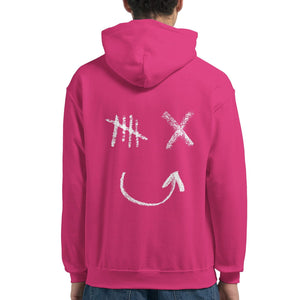 Chalk Face | Hoodie Unisex - Tshirt-Fabriek.nl