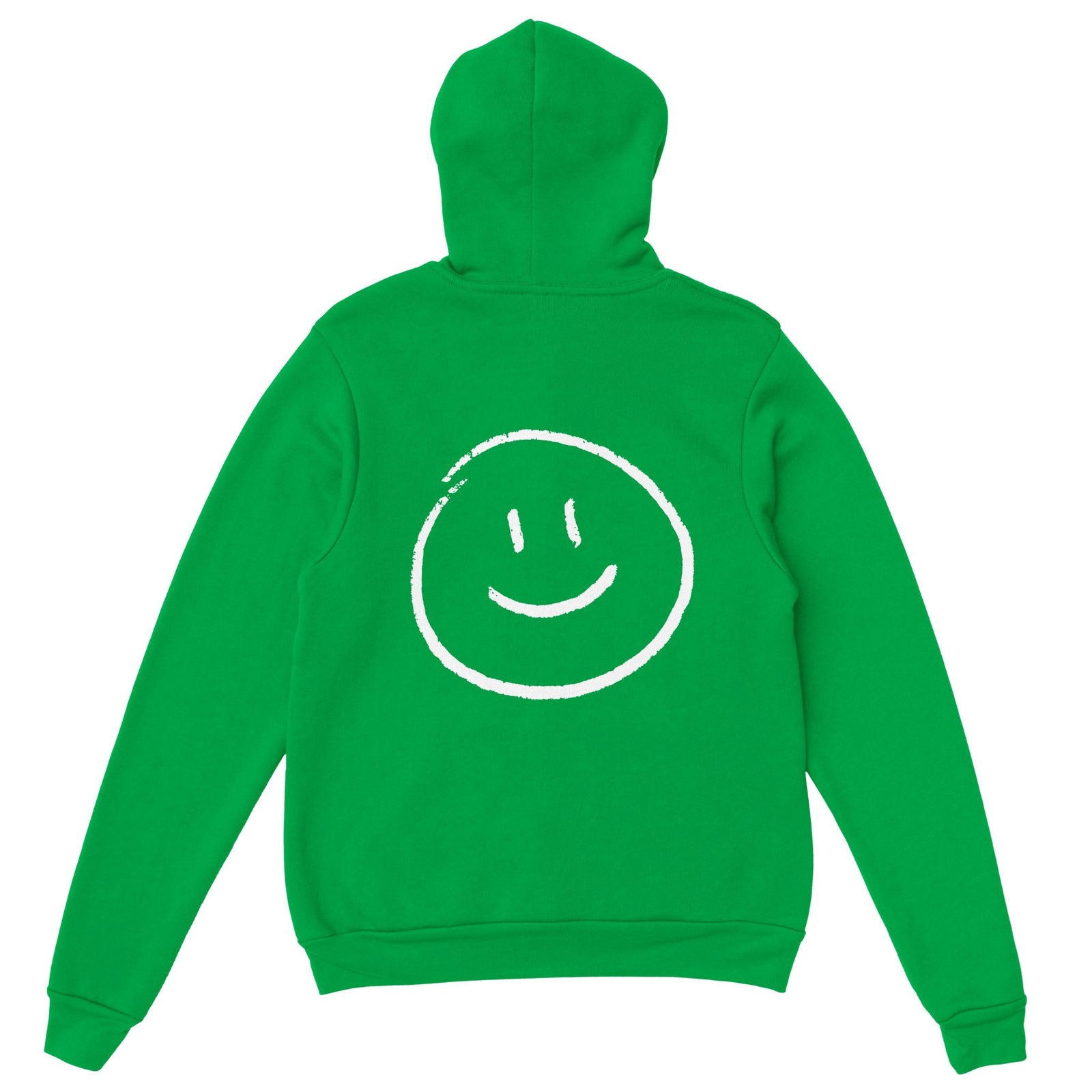 Chalk Smily Happy | Hoodie Unisex - Tshirt-Fabriek.nl