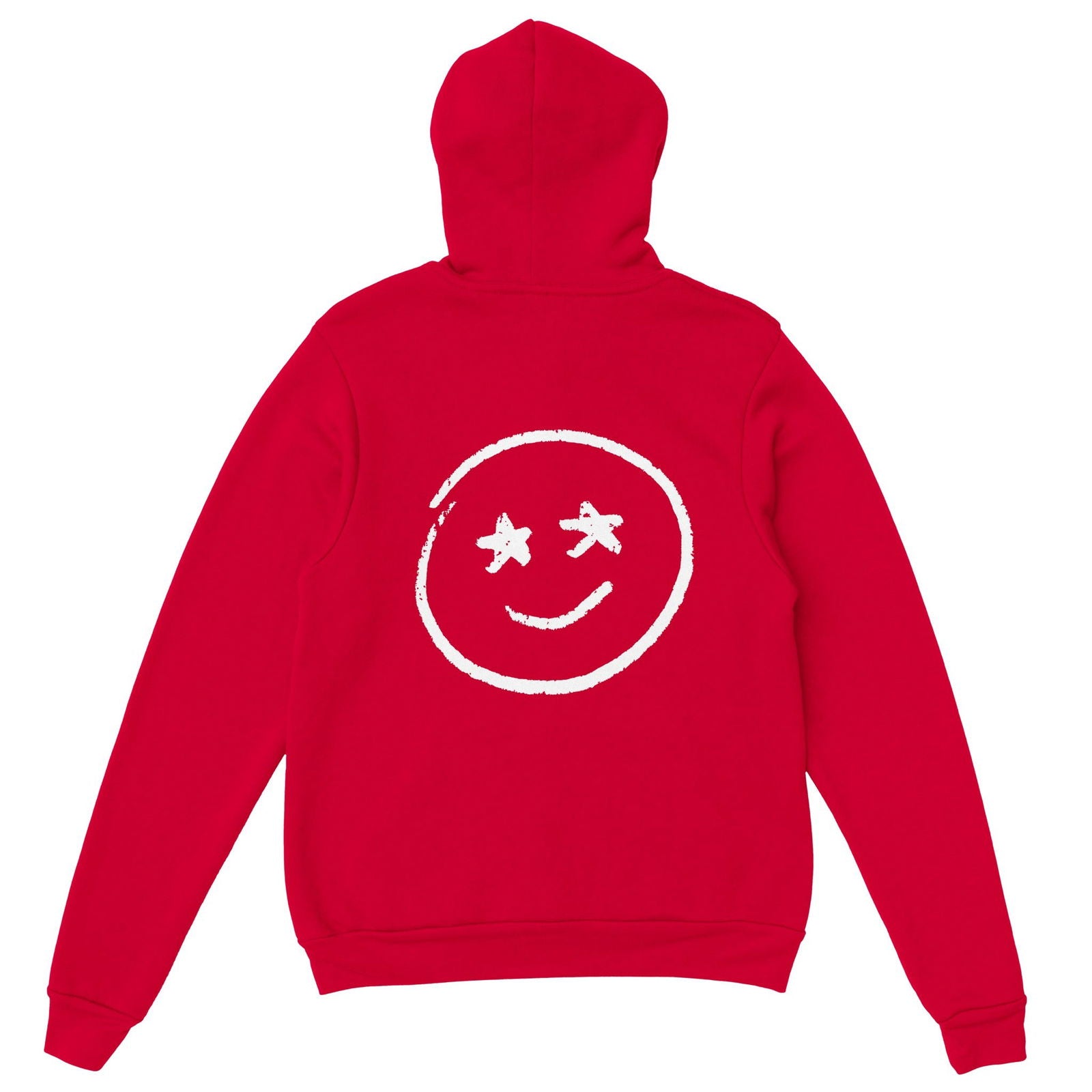 Chalk Smily Stars | Hoodie Unisex - Tshirt-Fabriek.nl