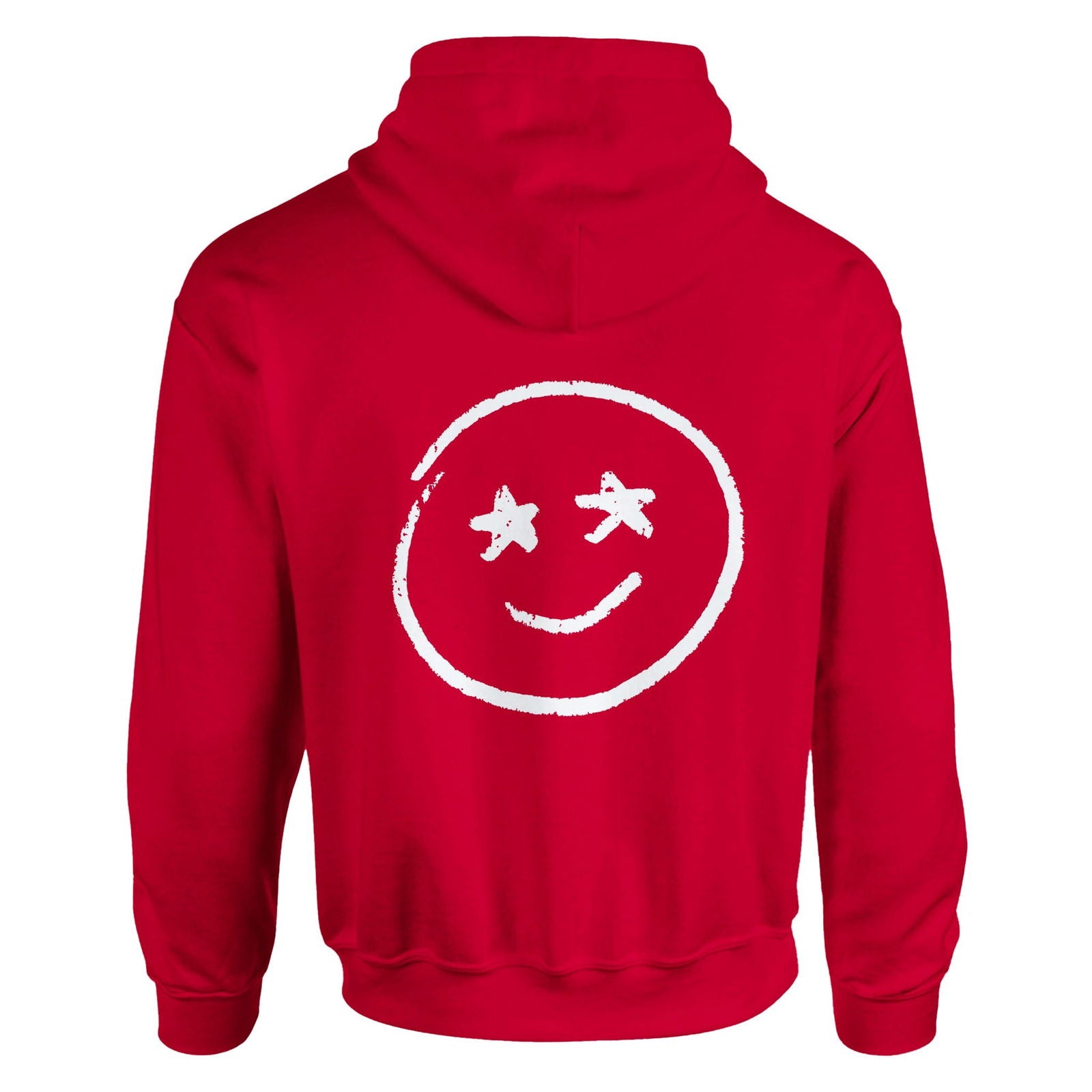 Chalk Smily Stars | Hoodie Unisex - Tshirt-Fabriek.nl