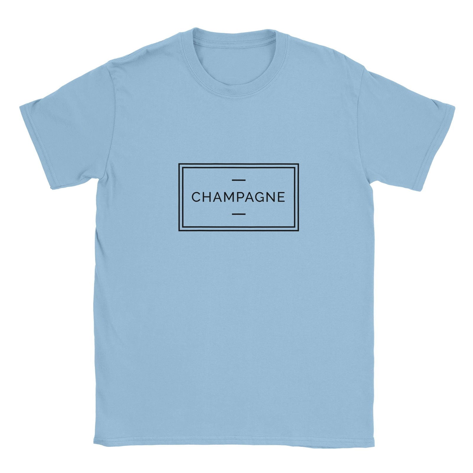 Champagne | T-shirt Unisex - Tshirt-Fabriek.nl