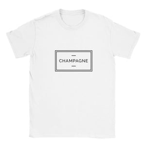 Champagne | T-shirt Unisex - Tshirt-Fabriek.nl