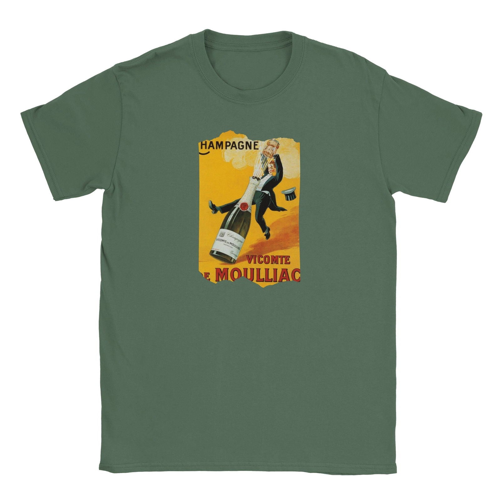 Champagne Viconte | T-shirt Unisex - Tshirt-Fabriek.nl