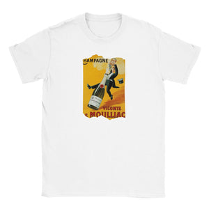 Champagne Viconte | T-shirt Unisex - Tshirt-Fabriek.nl