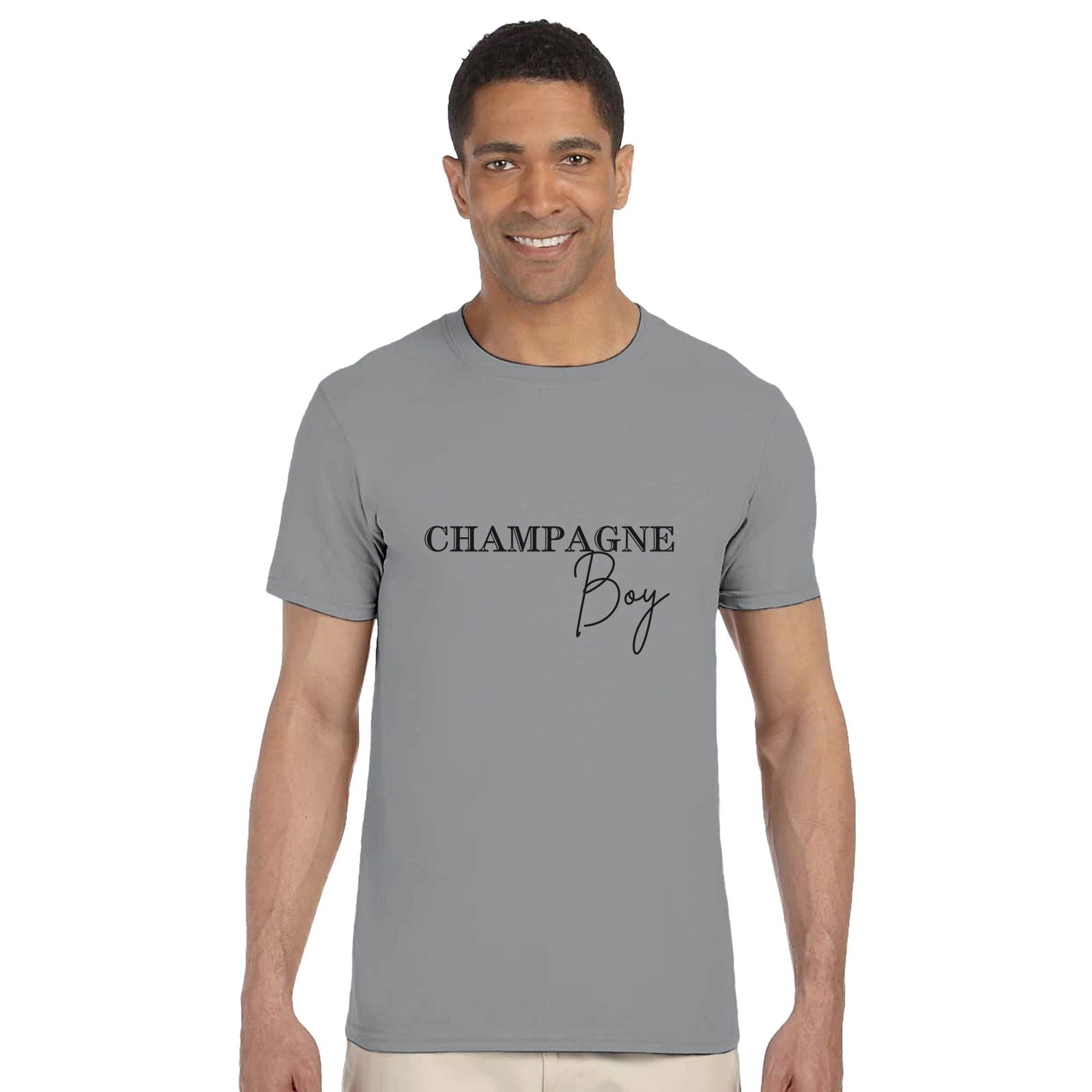 Champagne boy | T-shirt Unisex - Tshirt-Fabriek.nl