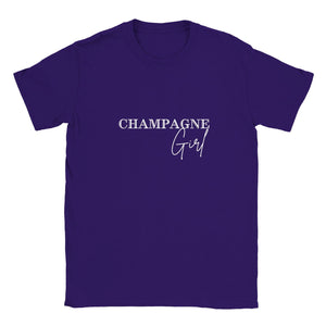 Champagne girl | T-shirt Unisex - Tshirt-Fabriek.nl