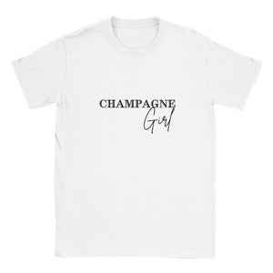 Champagne girl | T-shirt Unisex - Tshirt-Fabriek.nl