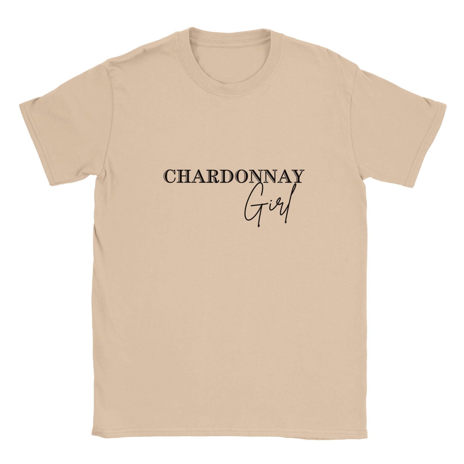 Chardonnay girl | T-shirt Unisex - Tshirt-Fabriek.nl