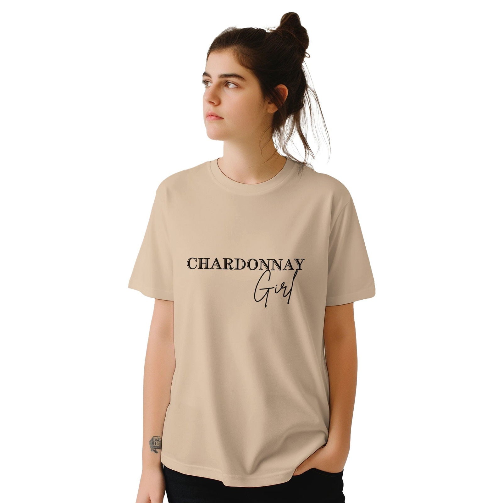 Chardonnay girl | T-shirt Unisex - Tshirt-Fabriek.nl