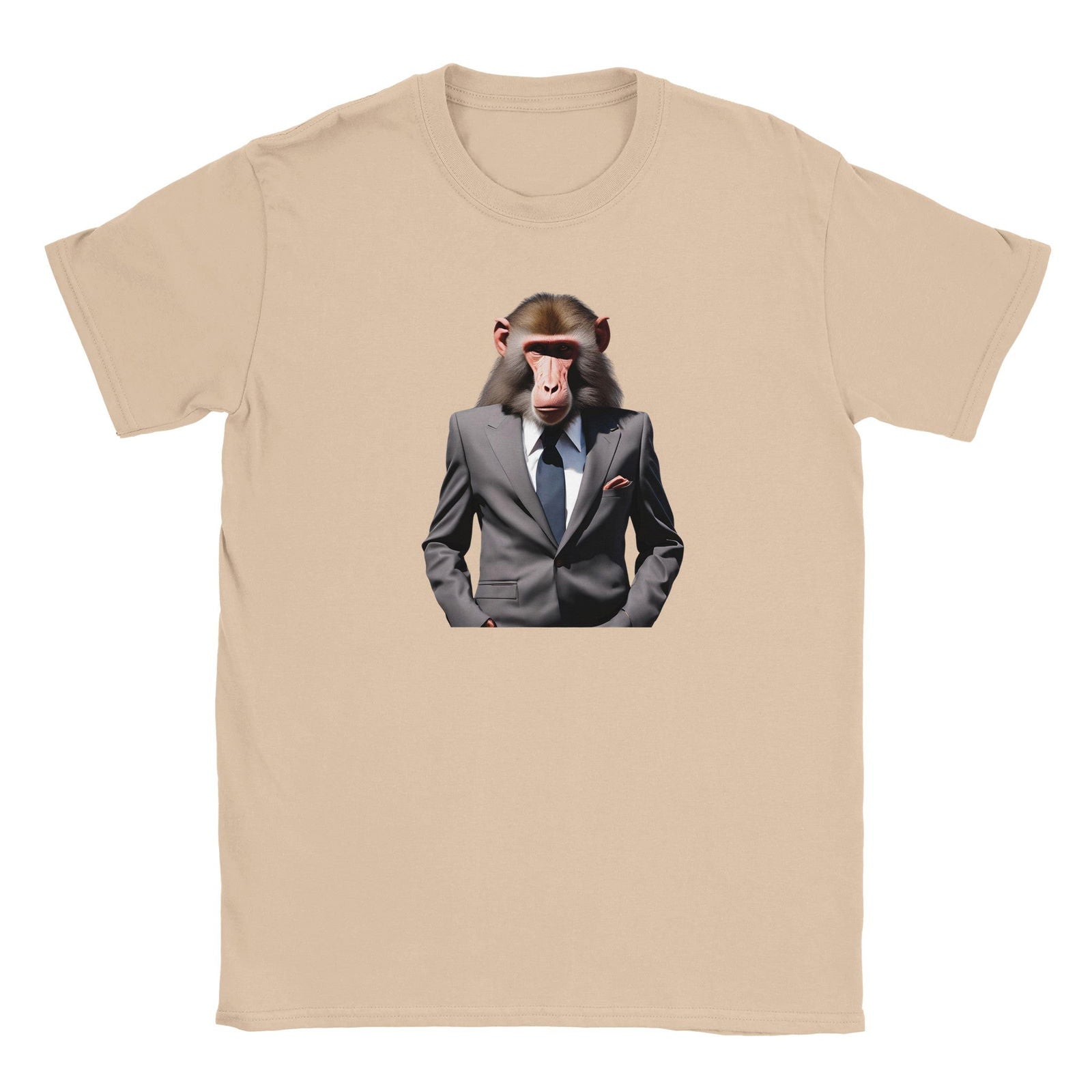 Dandy Animal Baboon | T-shirt Unisex - Tshirt-Fabriek.nl