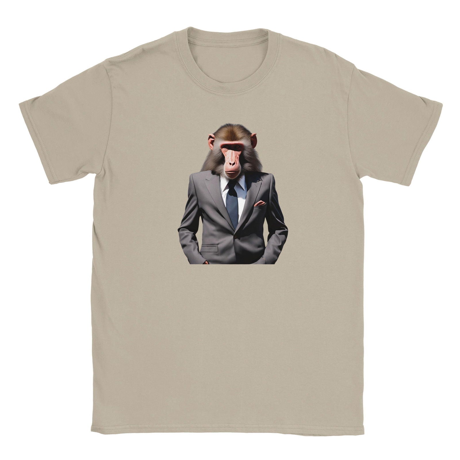 Dandy Animal Baboon | T-shirt Unisex - Tshirt-Fabriek.nl