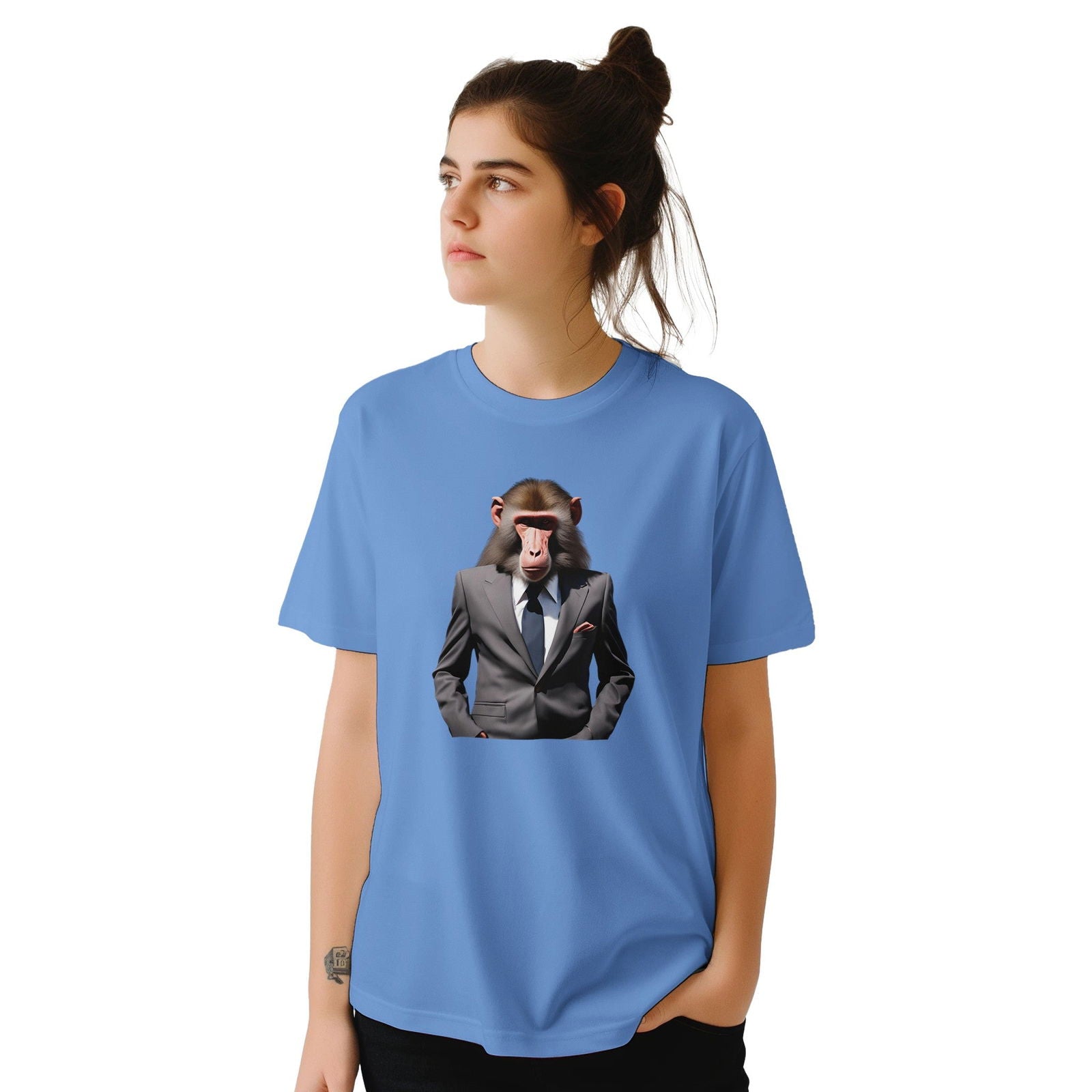 Dandy Animal Baboon | T-shirt Unisex - Tshirt-Fabriek.nl