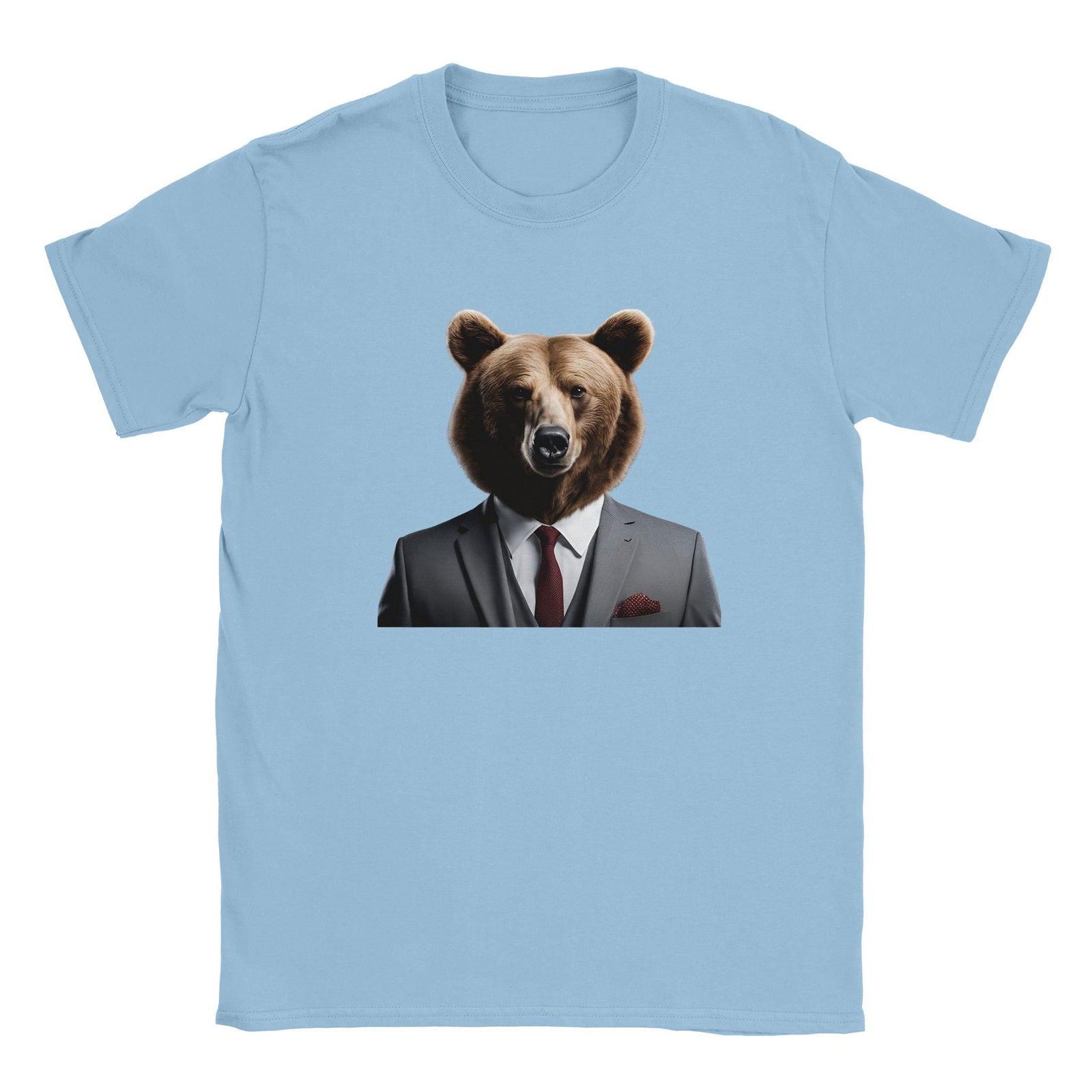 Dandy Animal Bear | T-shirt Unisex - Tshirt-Fabriek.nl