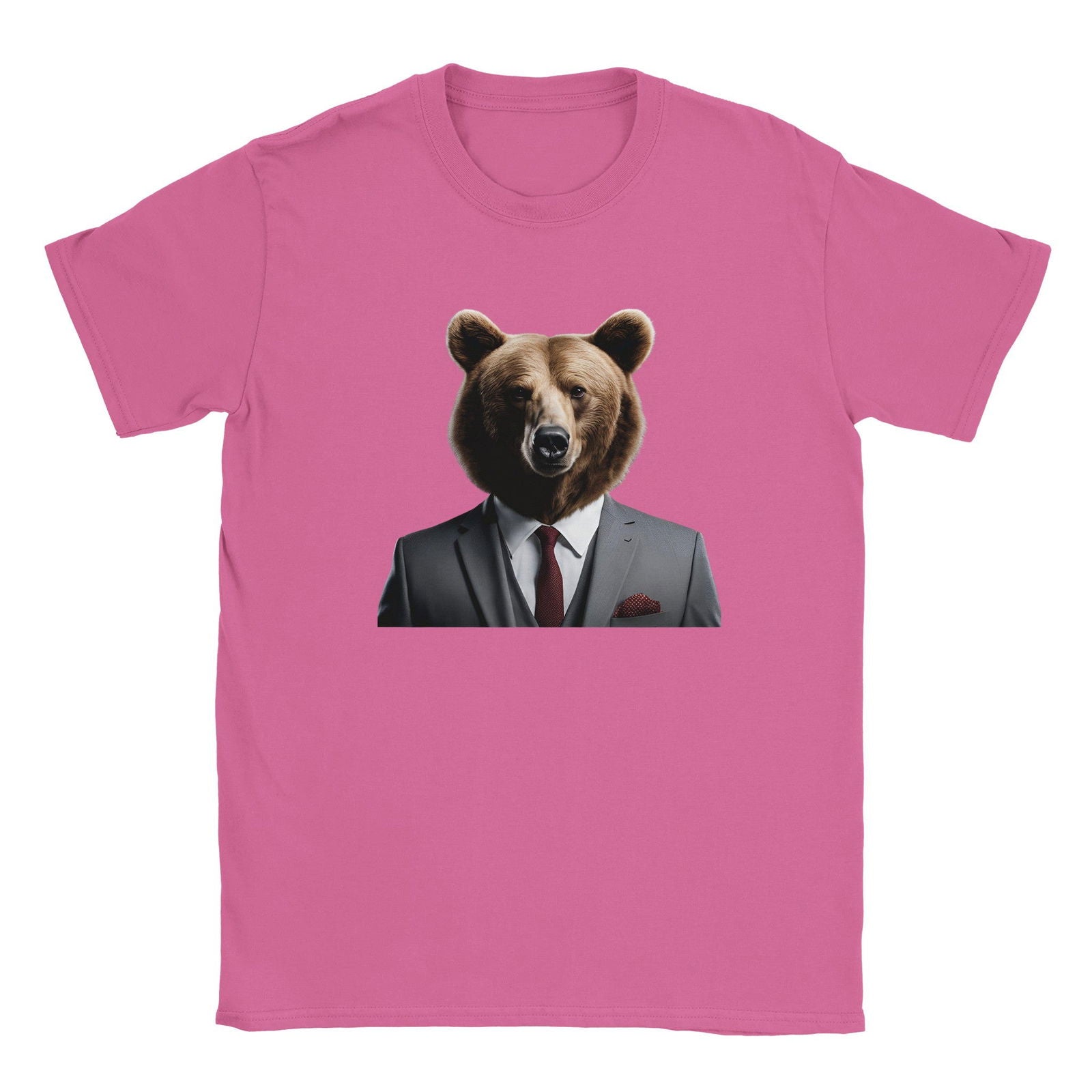 Dandy Animal Bear | T-shirt Unisex - Tshirt-Fabriek.nl