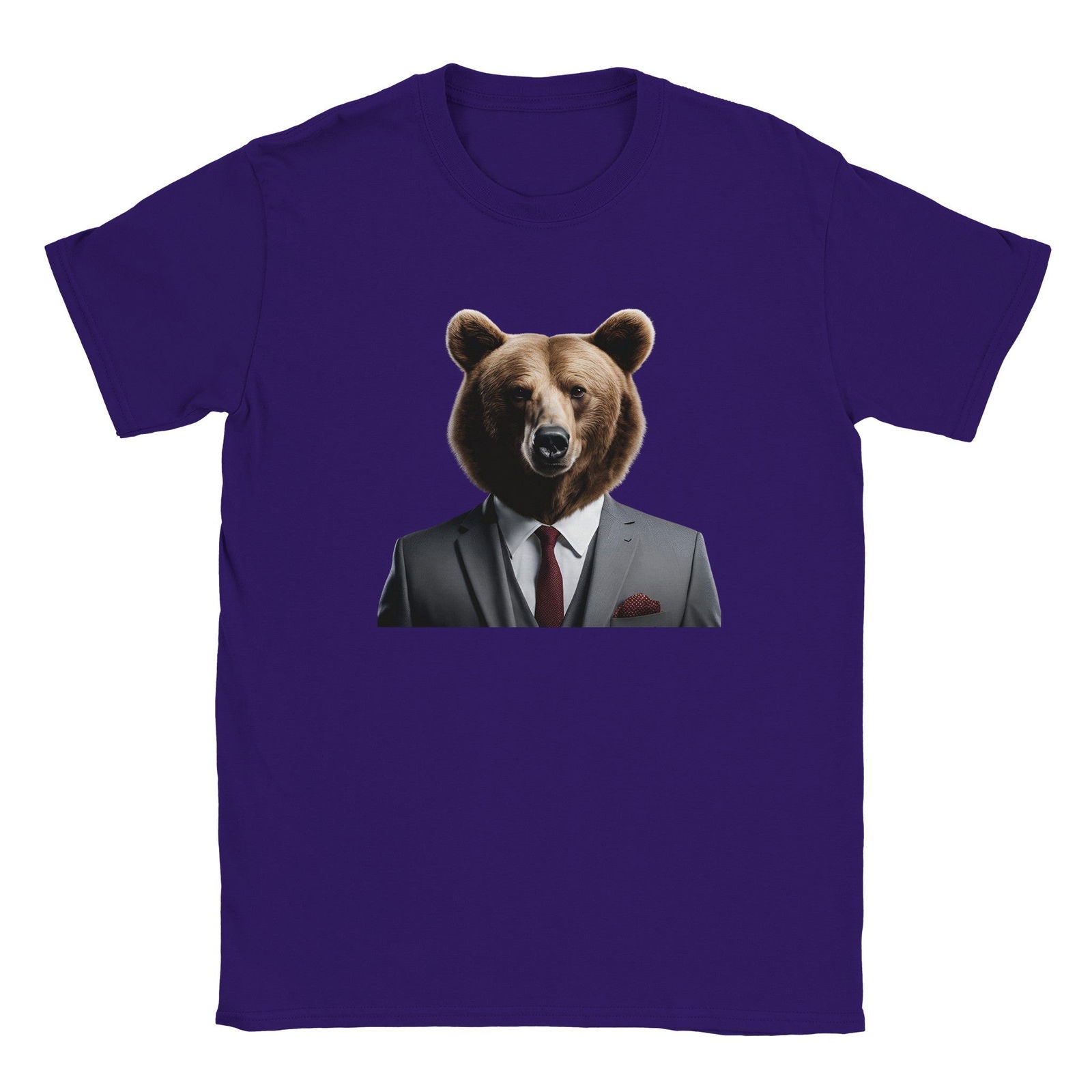 Dandy Animal Bear | T-shirt Unisex - Tshirt-Fabriek.nl