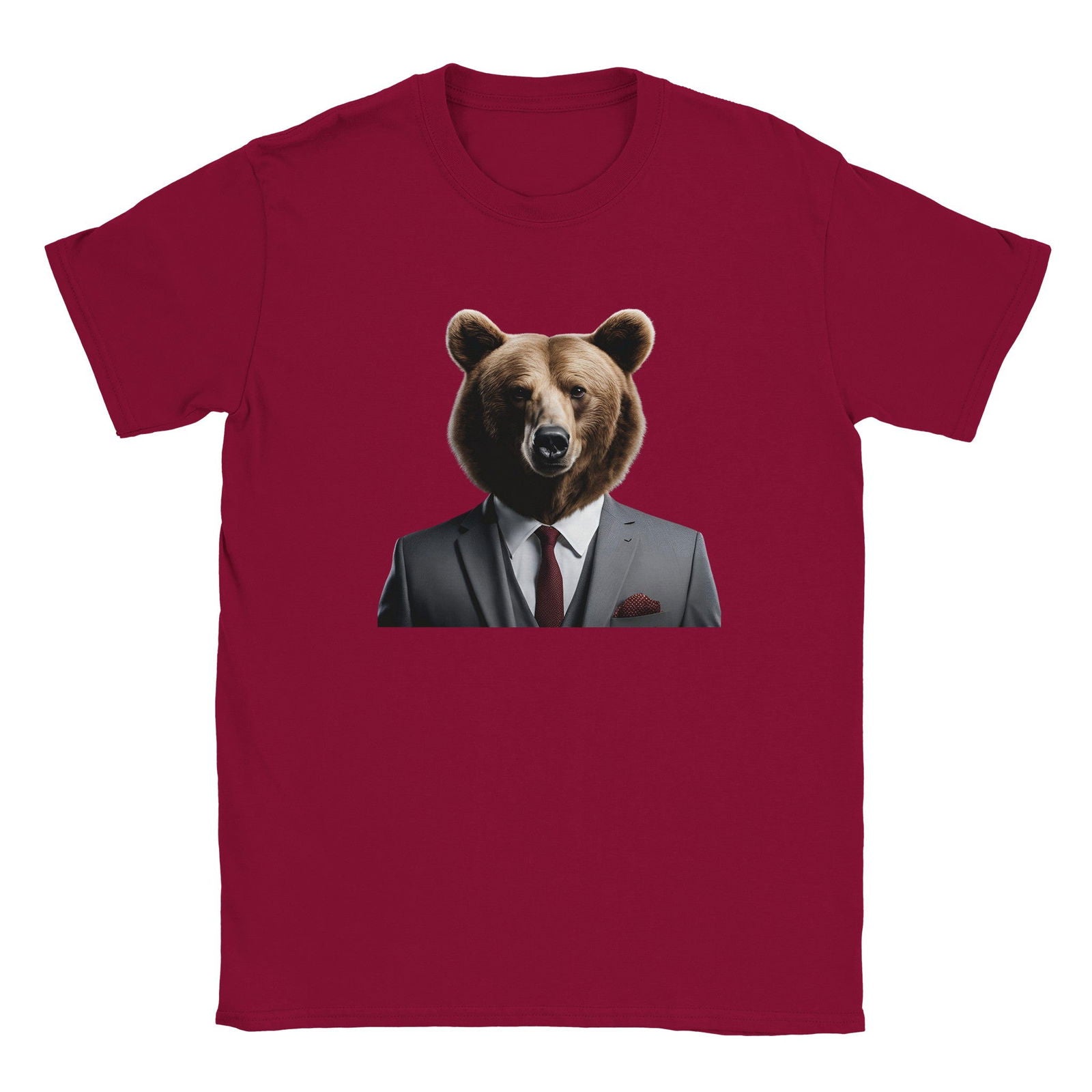 Dandy Animal Bear | T-shirt Unisex - Tshirt-Fabriek.nl