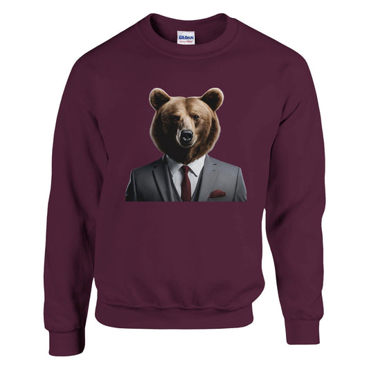 Dandy Animal Bear | Trui Unisex - Tshirt-Fabriek.nl