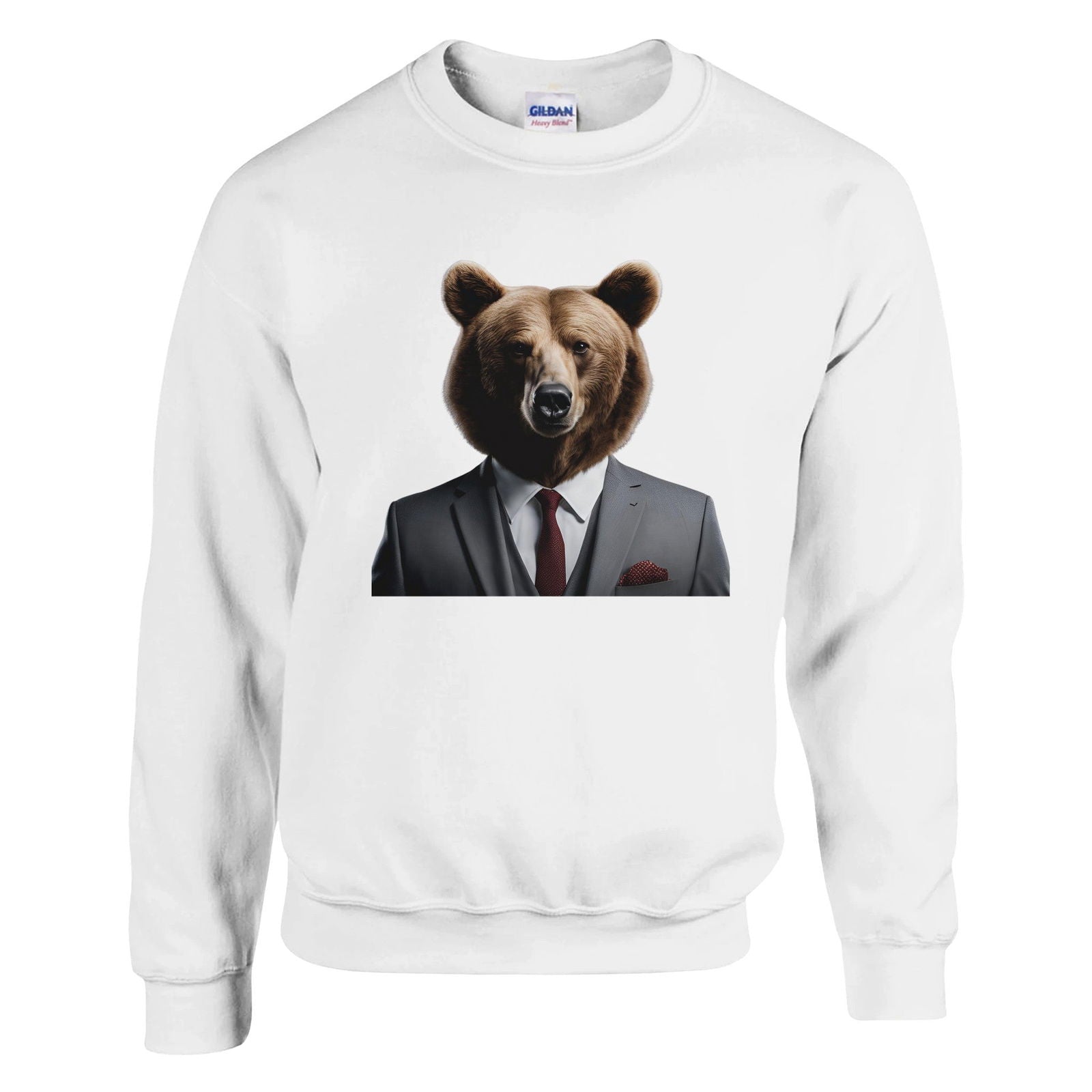 Dandy Animal Bear | Trui Unisex - Tshirt-Fabriek.nl