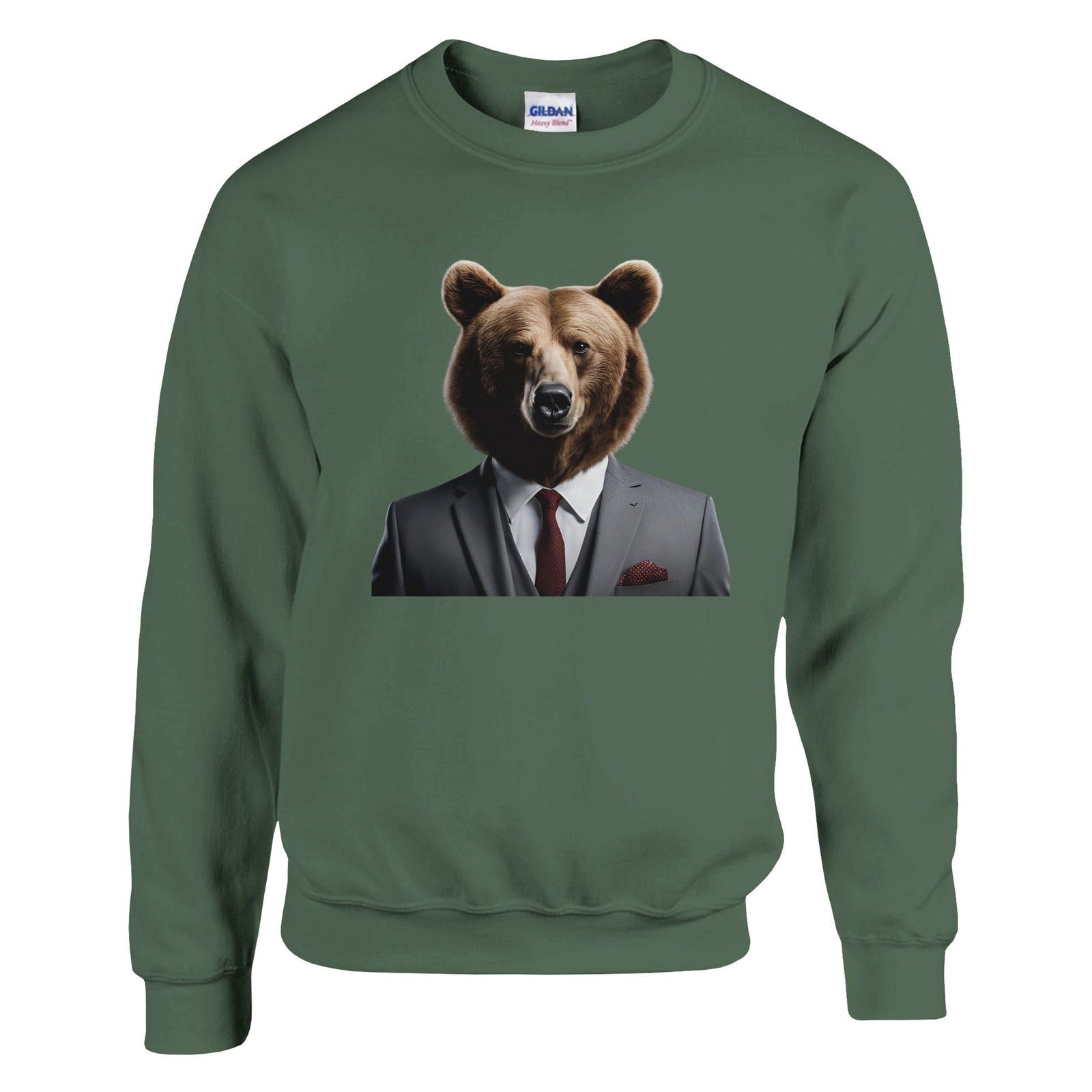 Dandy Animal Bear | Trui Unisex - Tshirt-Fabriek.nl