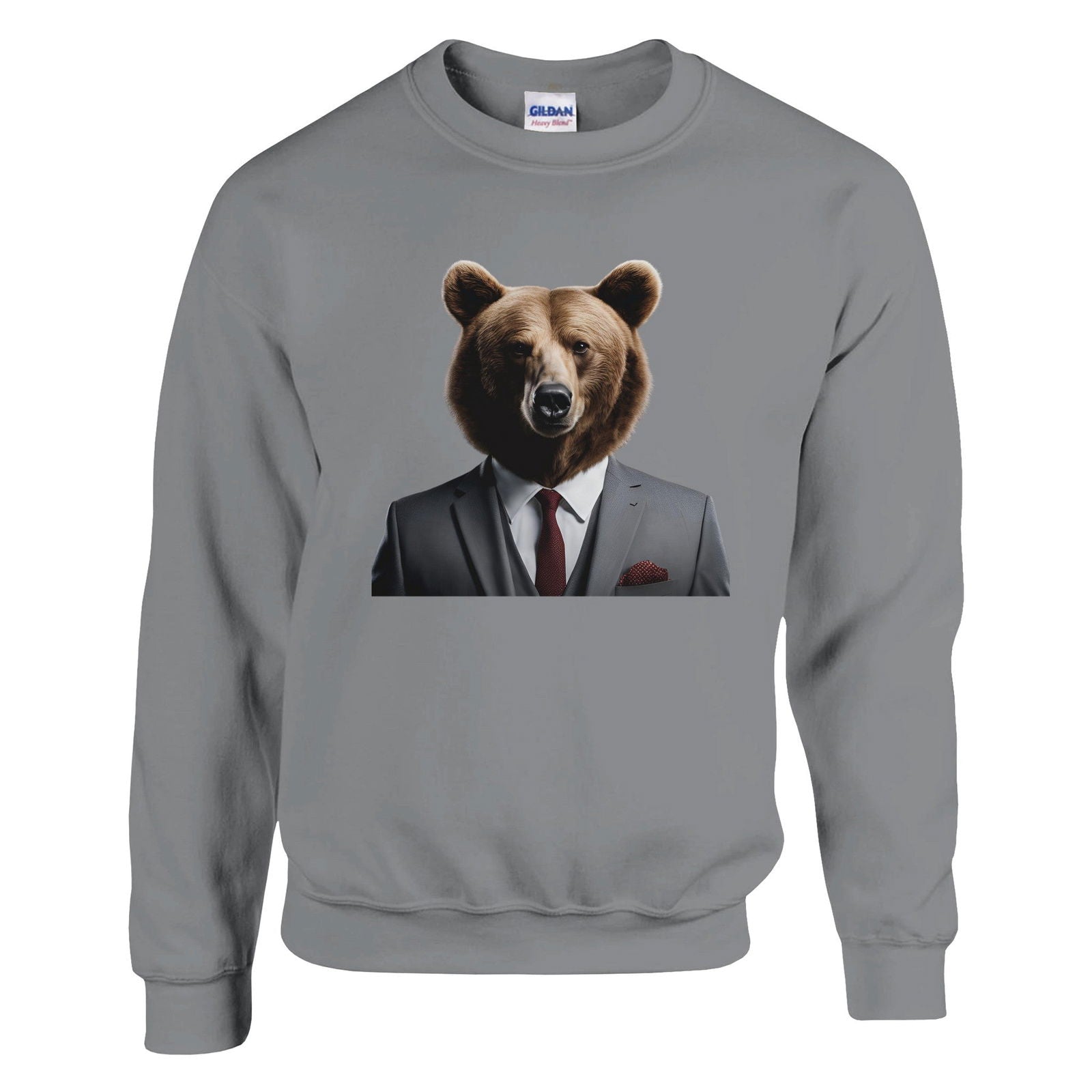 Dandy Animal Bear | Trui Unisex - Tshirt-Fabriek.nl