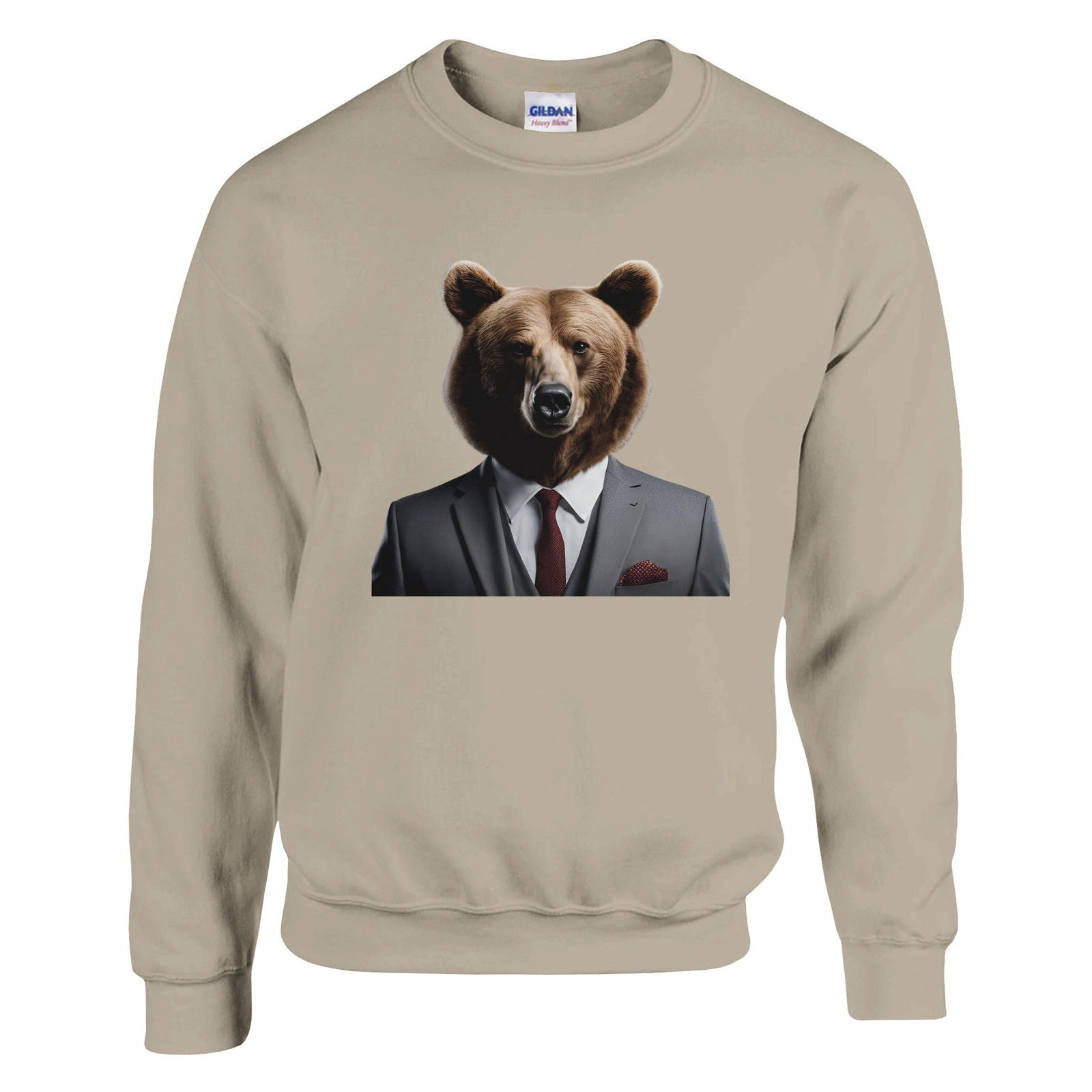 Dandy Animal Bear | Trui Unisex - Tshirt-Fabriek.nl