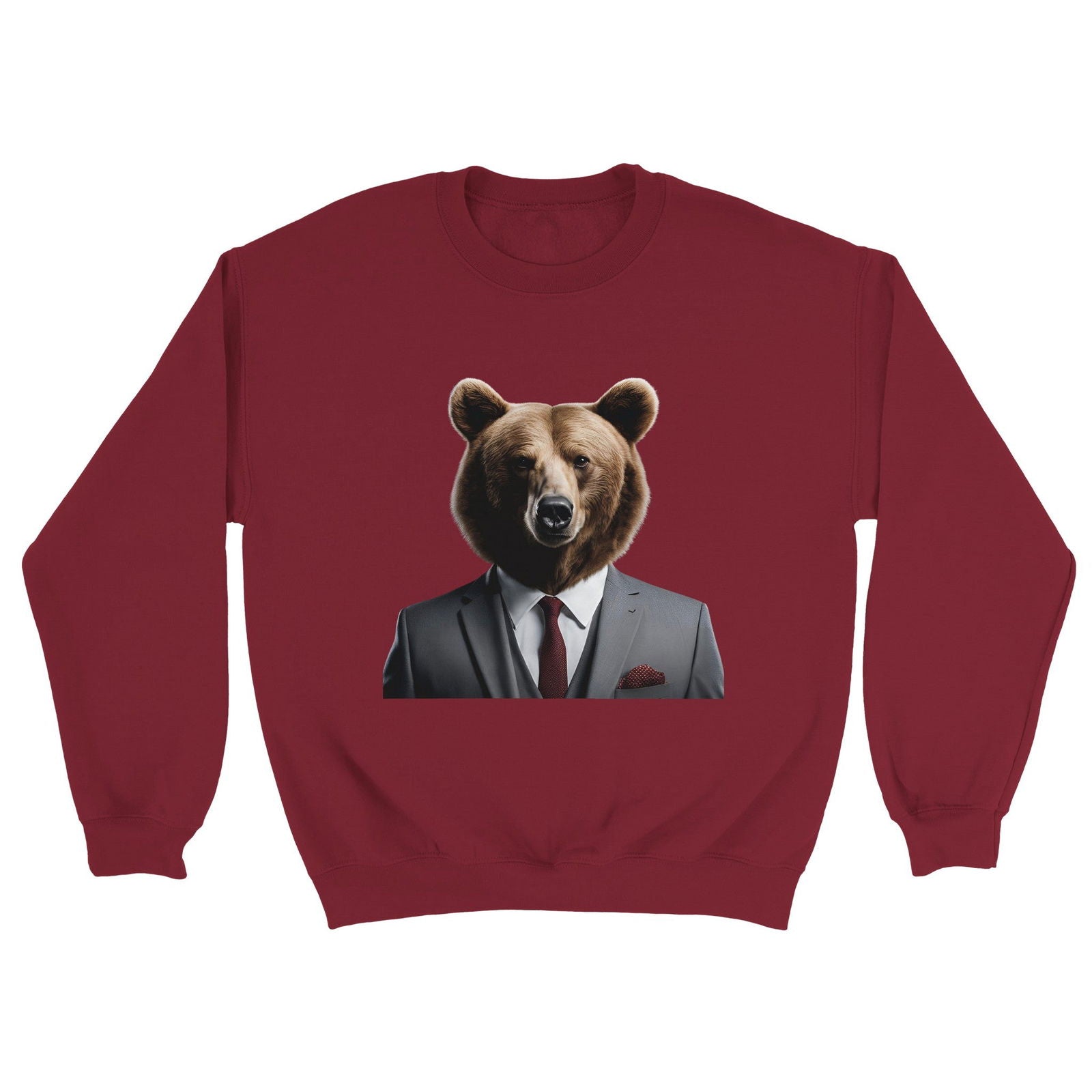 Dandy Animal Bear | Trui Unisex - Tshirt-Fabriek.nl